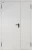 Дверь противопожарная ДП2-60 2050/1250/80 R/L