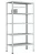 Стеллаж металлический Титан МС-750 2300x1500x300/5