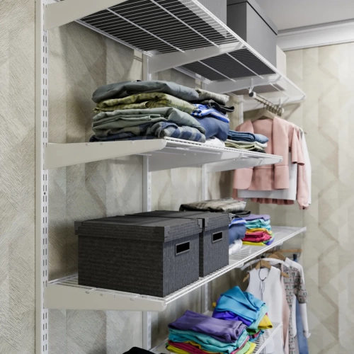 Универсальная большая гардеробная система Титан-GS 350